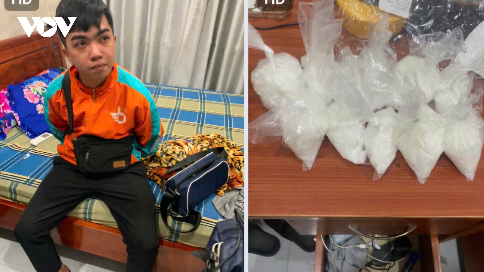 Phá nhiều tụ điểm ma túy, bắt giữ 8 đối tượng, thu giữ gần 1kg ma túy đá